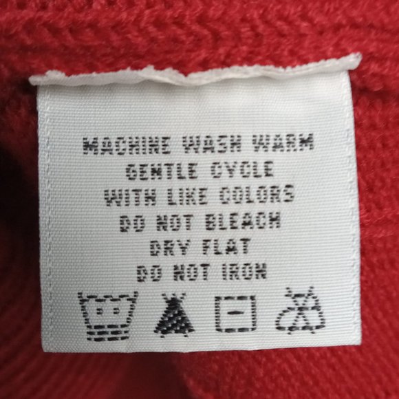 Vintage Y2K Arizona Men's Sweater Red Striped Size Medium - Picture 9 of 9